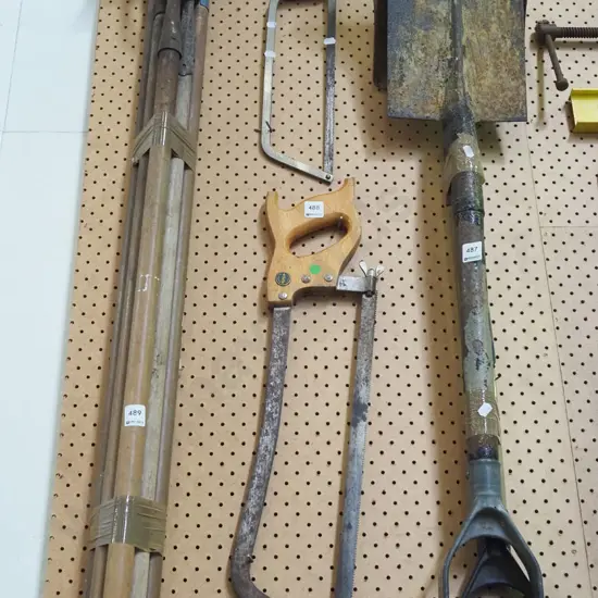 2x bone saws - green dots