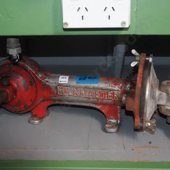 vintage Milk Master milking machine pump