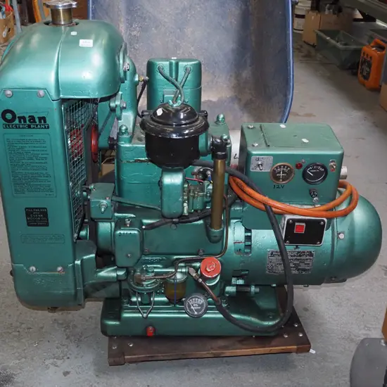 vintage Onan Electric Plant 4 stroke generator