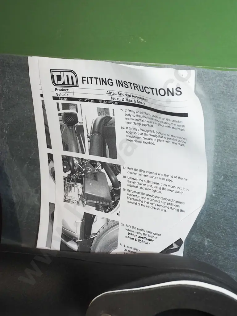 snorkel for Isuzu D Max Image 1++