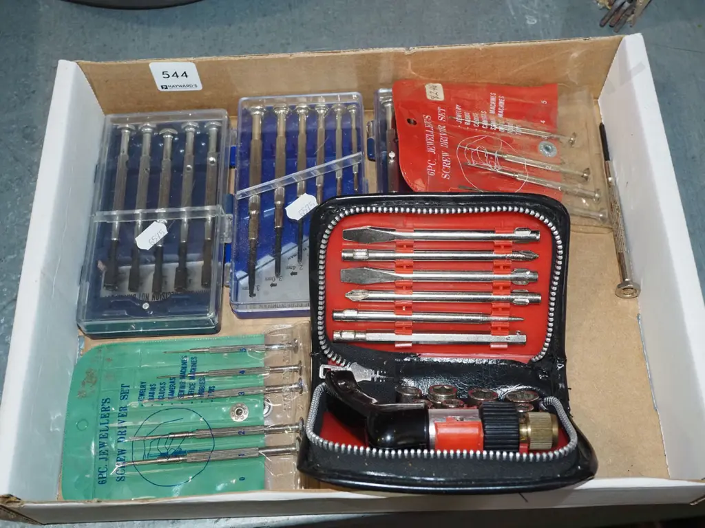 box; Precision screwdrivers, nut drivers etc Image 1++