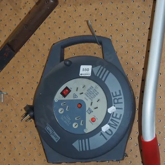 extension cord and reel