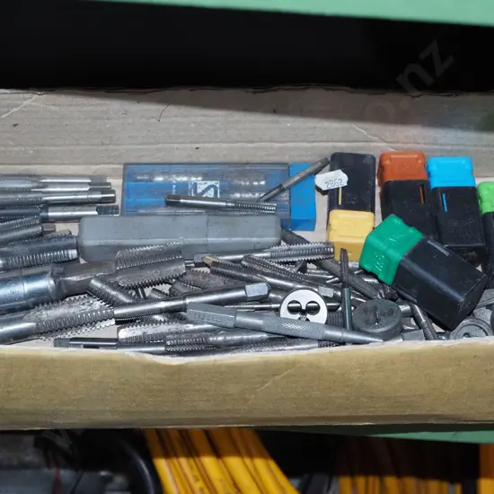 box; various pipe threads