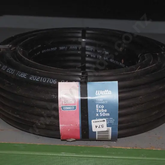 coil of 13mm irrigation hose
