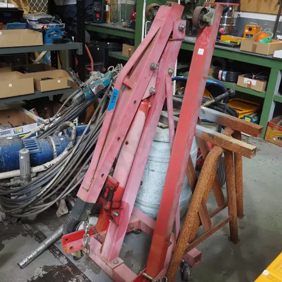 portable hydraulic engine crane