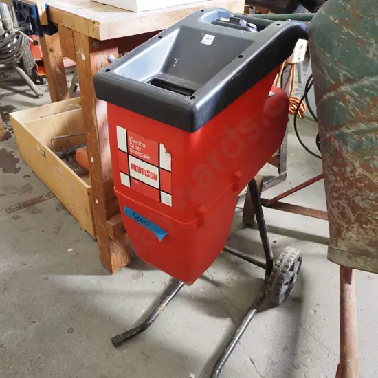 Morrison electric garden shredder