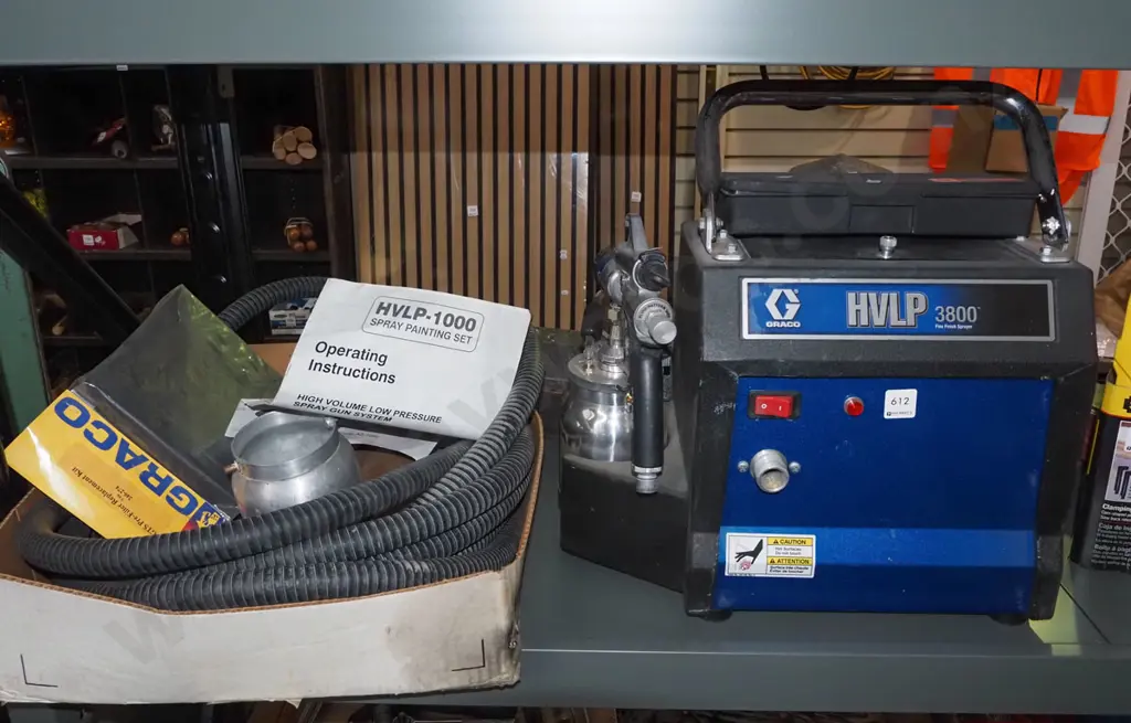 Graco HVLP/1000 spray painting set Image 1++