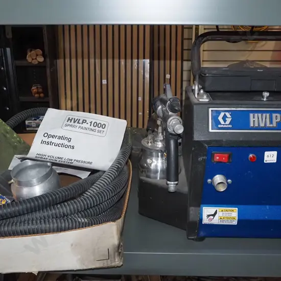 Graco HVLP/1000 spray painting set
