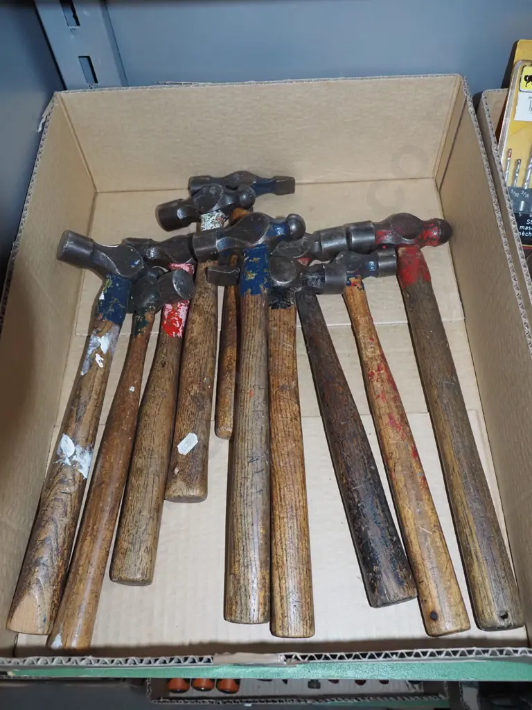 box; ball peen hammers  Image 1++