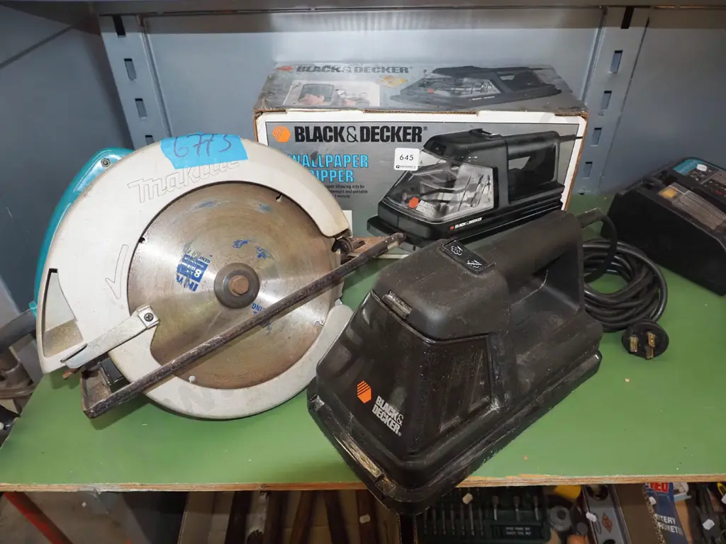 Makita skilsaw, Black & Decker wallpaper stripper Image 1++