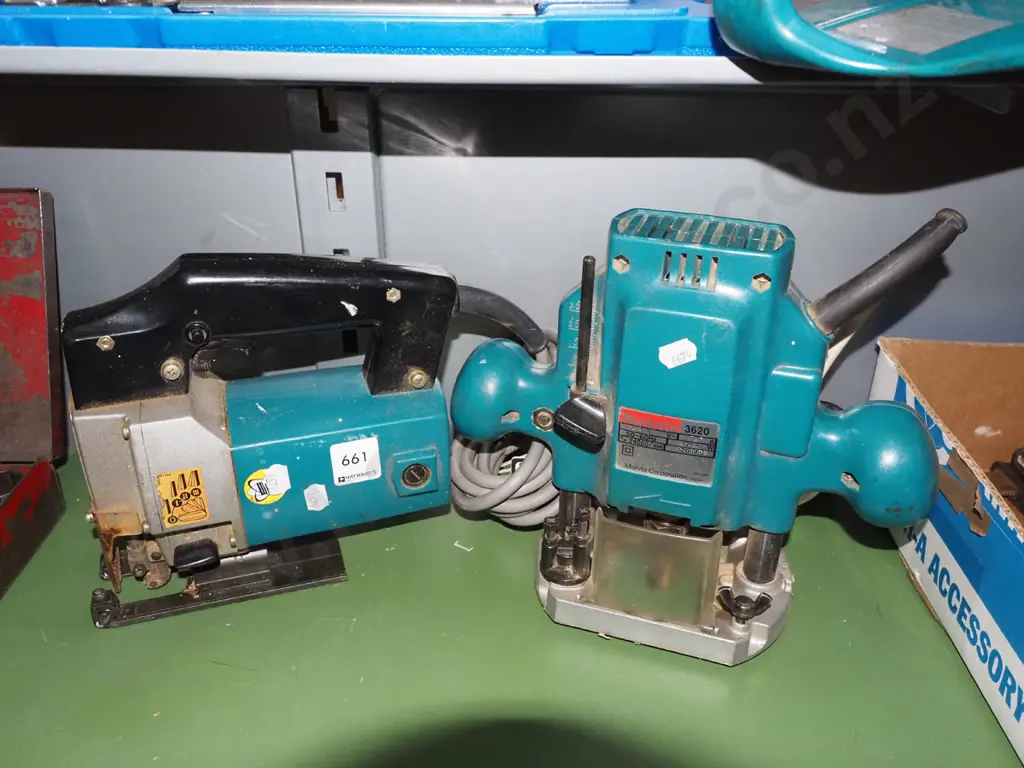 Makita plunge router, jig saw Image 1++