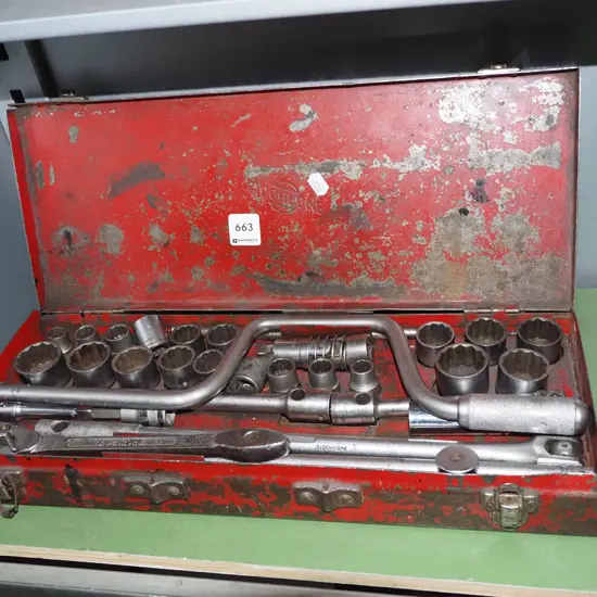 Sidchrome socket set