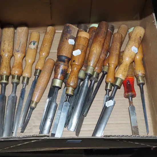 box of chisels