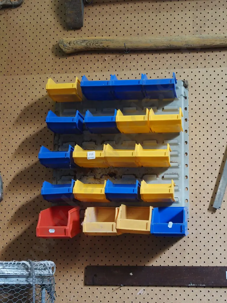 wall mounted parts storage rack Image 1++