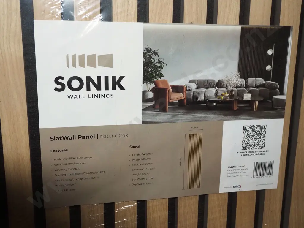 5x Sonik wall liners 2400x605 Image 1++