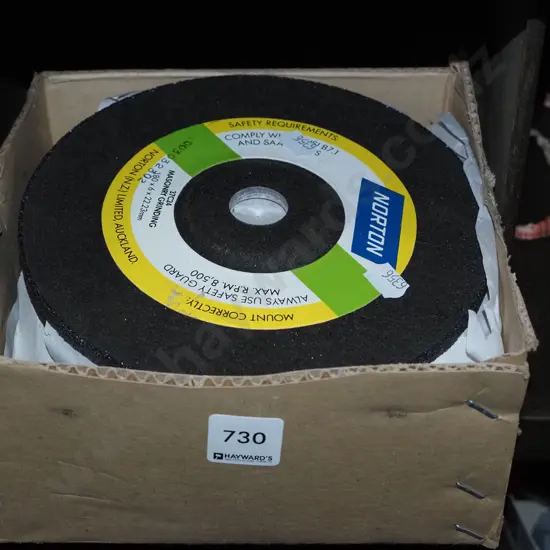 box; angle grinder discs
