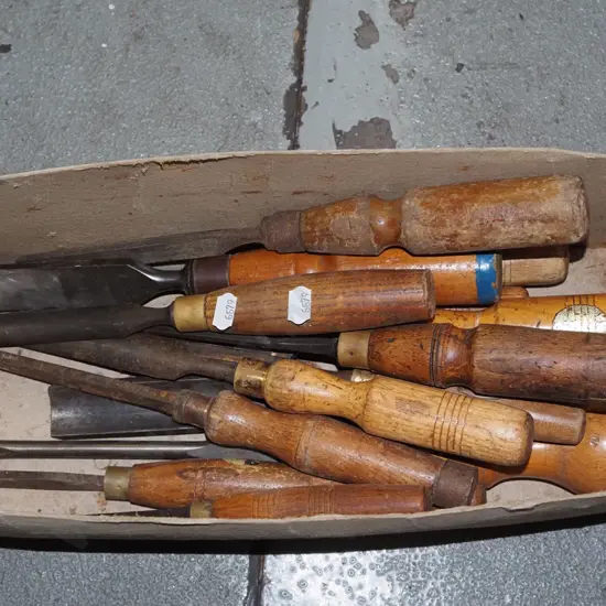 box of chisels