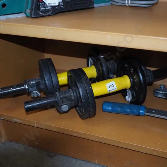 2x dumb bells