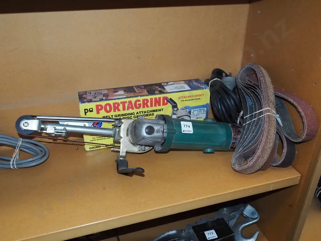 belt grinder, additional belts Image 1++