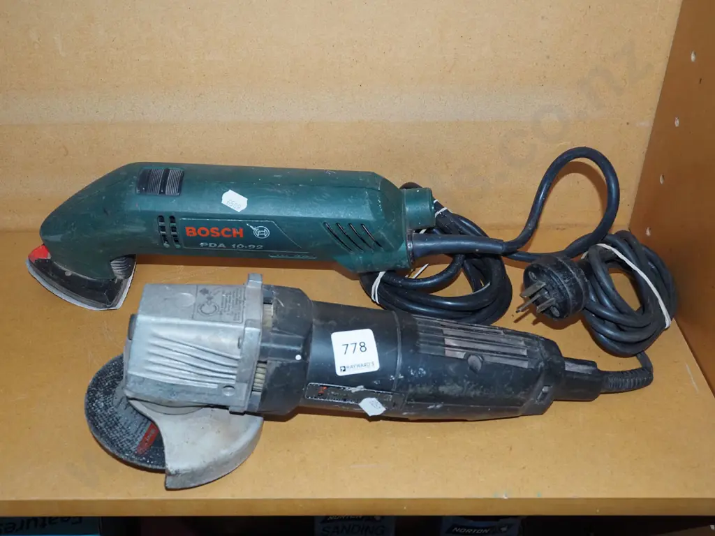 angle grinder, Bosch delta sander Image 1++