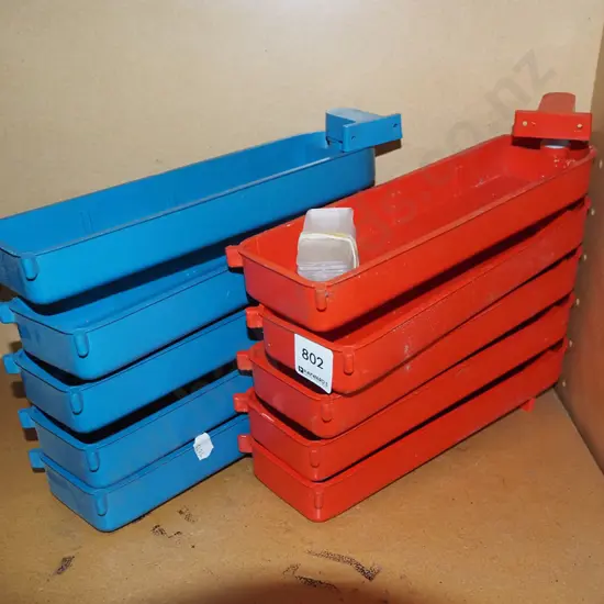 wall mounted plastic organisers