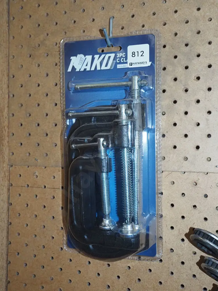 as new 3 piece clamp set Image 1++