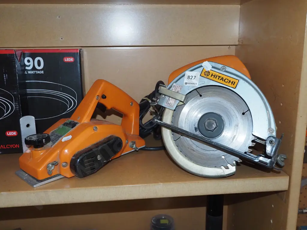 Hitachi power planer, skilsaw Image 1++