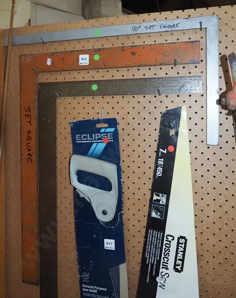 set squares - green dots Image 1++