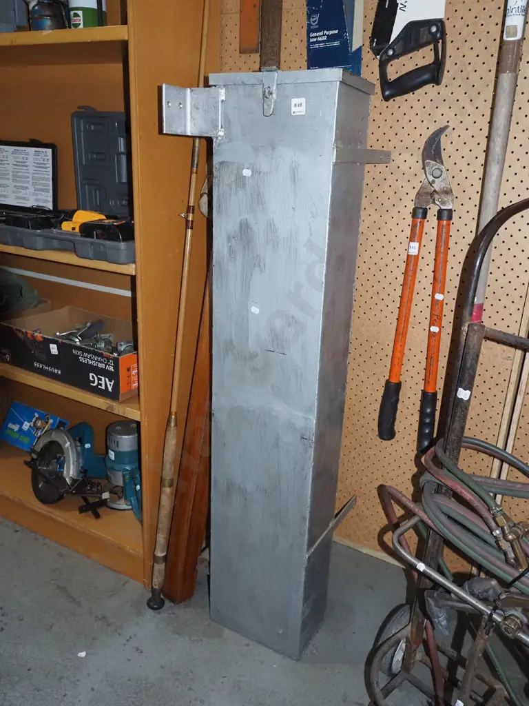 metal firearm lock box H1220 Image 1++