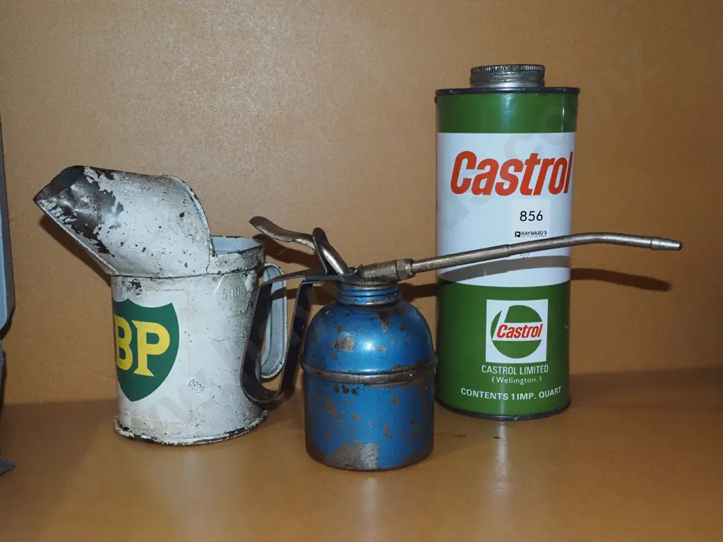 oilers, Castrol oil tin Image 1++