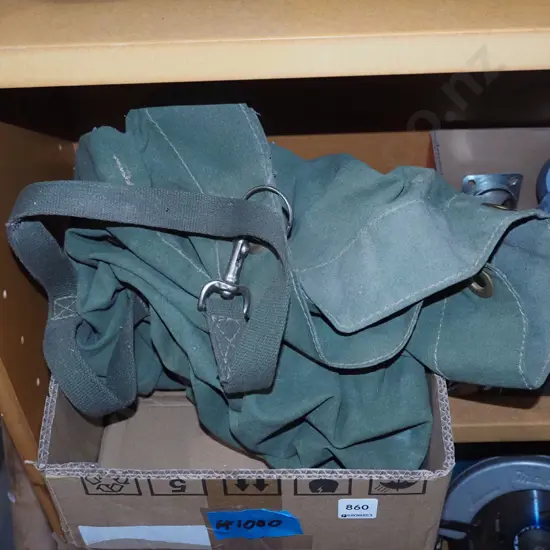 heavy canvas duffle bag