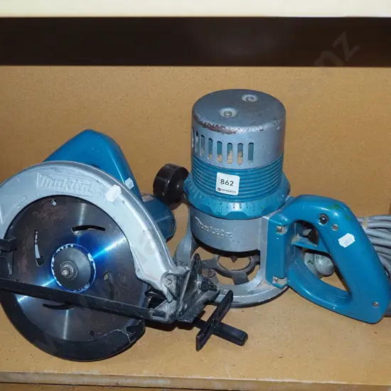 Makita router, cirular saw