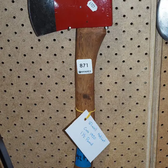 Elwell 1.5 lb hatchet circa 1950