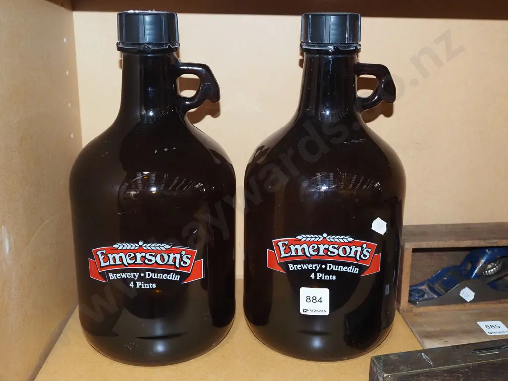 2x Emmersons 4 pint flagons Image 1++