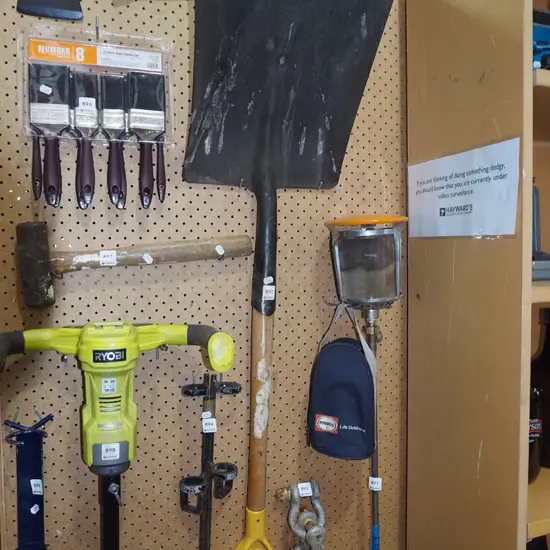 short handled wide mouth shovel