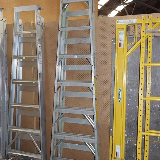 Werner 7 step aluminium ladder