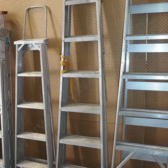 6 step aluminium ladder