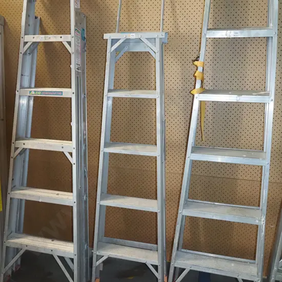 4 step aluminium ladder