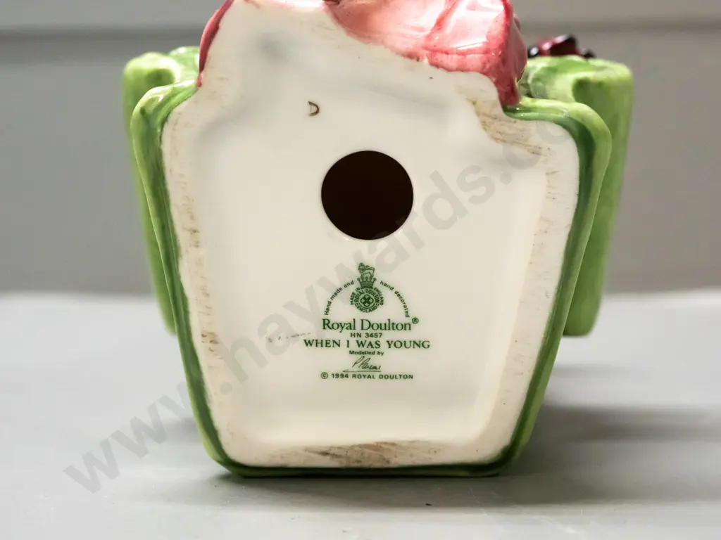 Royal Doulton figure - "When I Was Young" - dated 1994. H-140 W-100 Image 1++