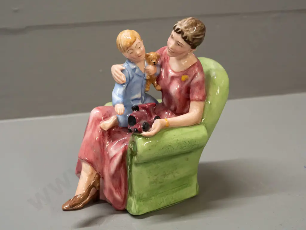 Royal Doulton figure - "When I Was Young" - dated 1994. H-140 W-100 Image 1++