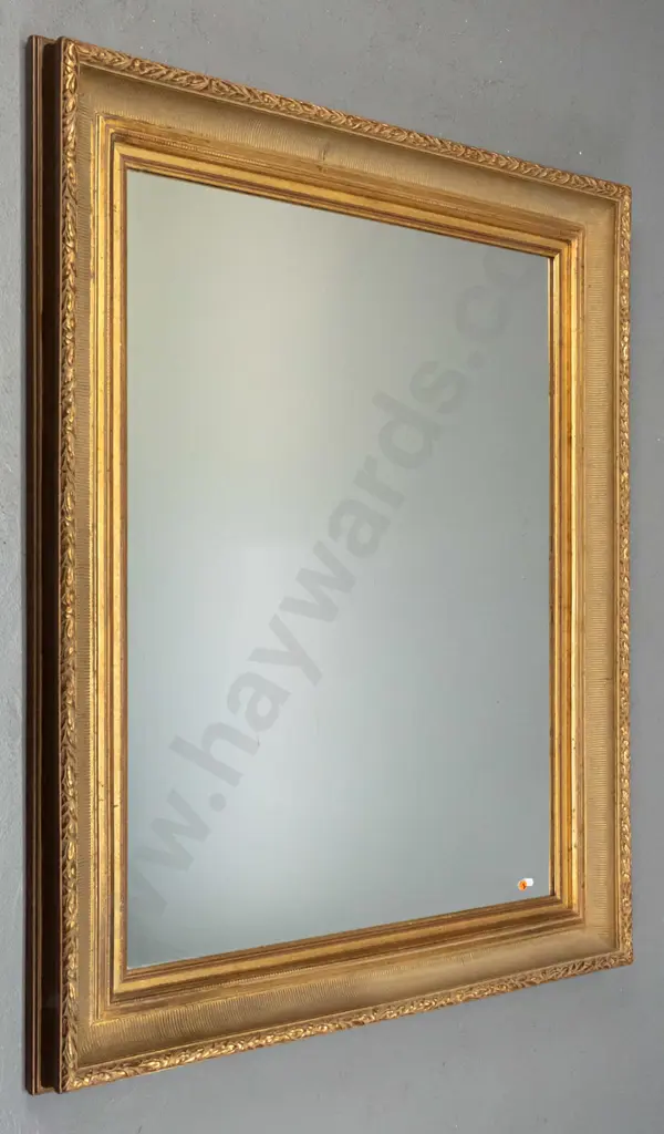 large ornate gilt-framed mirror H-1250 W-1000 Image 1++
