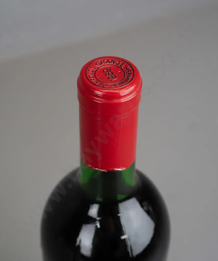 bottle of 1990 Penfolds Grange Hermitage red wine 750ml (stored in cupboard under the stairs) Image 1++
