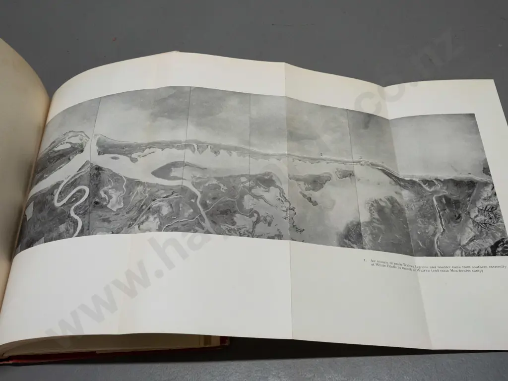 1956 book - The Moa-Hunter Period of Maori Culture - Roger Duff, 2nd edition - some tears to dust jacket, overall foxing Image 1++