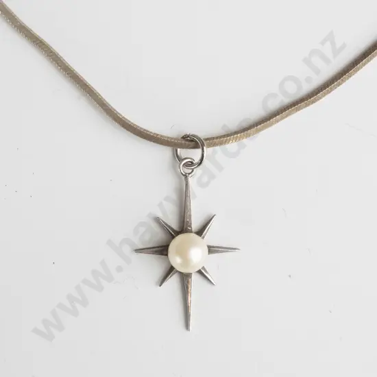 silver necklace stamped 925