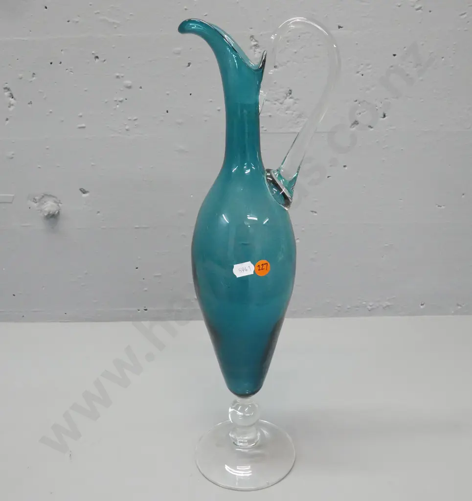 vintage Empoli-style bottle vase H-440 Image 1++