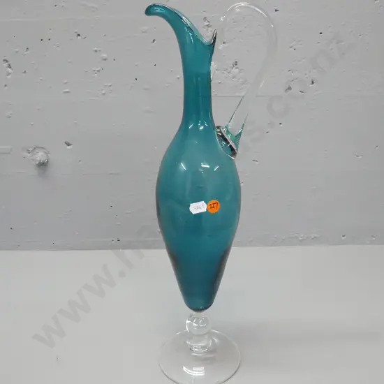 vintage Empoli-style bottle vase H-440