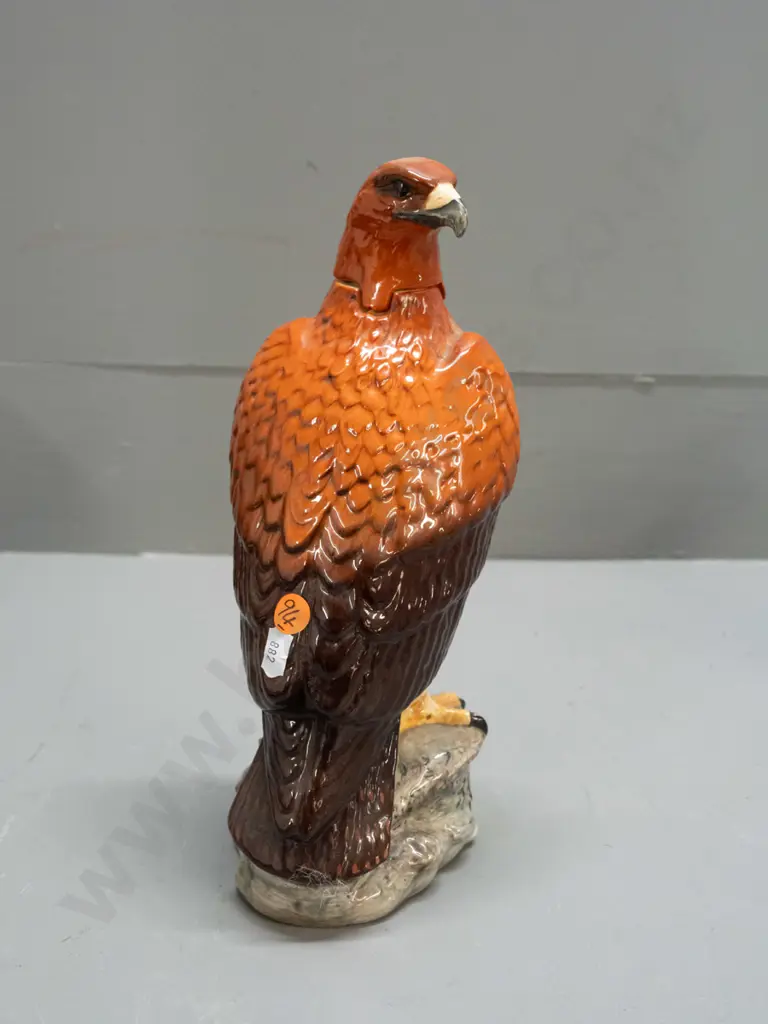 Beswick Beneagles scotch whisky decanter - golden eagle. Empty. H-270 Image 1++