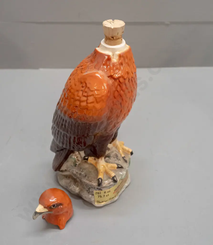 Beswick Beneagles scotch whisky decanter - golden eagle. Empty. H-270 Image 1++