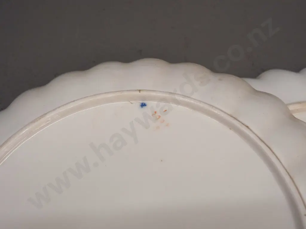 3 Copeland Spode Imari pattern cabinet plates with frilled & gilded edges D-210 Image 1++