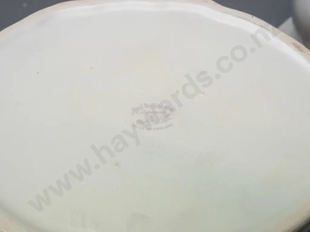pair of vintage Clarice Cliff water lily float bowls - pattern No. 973 - some staining inside, one has hairline crack, Image 1++